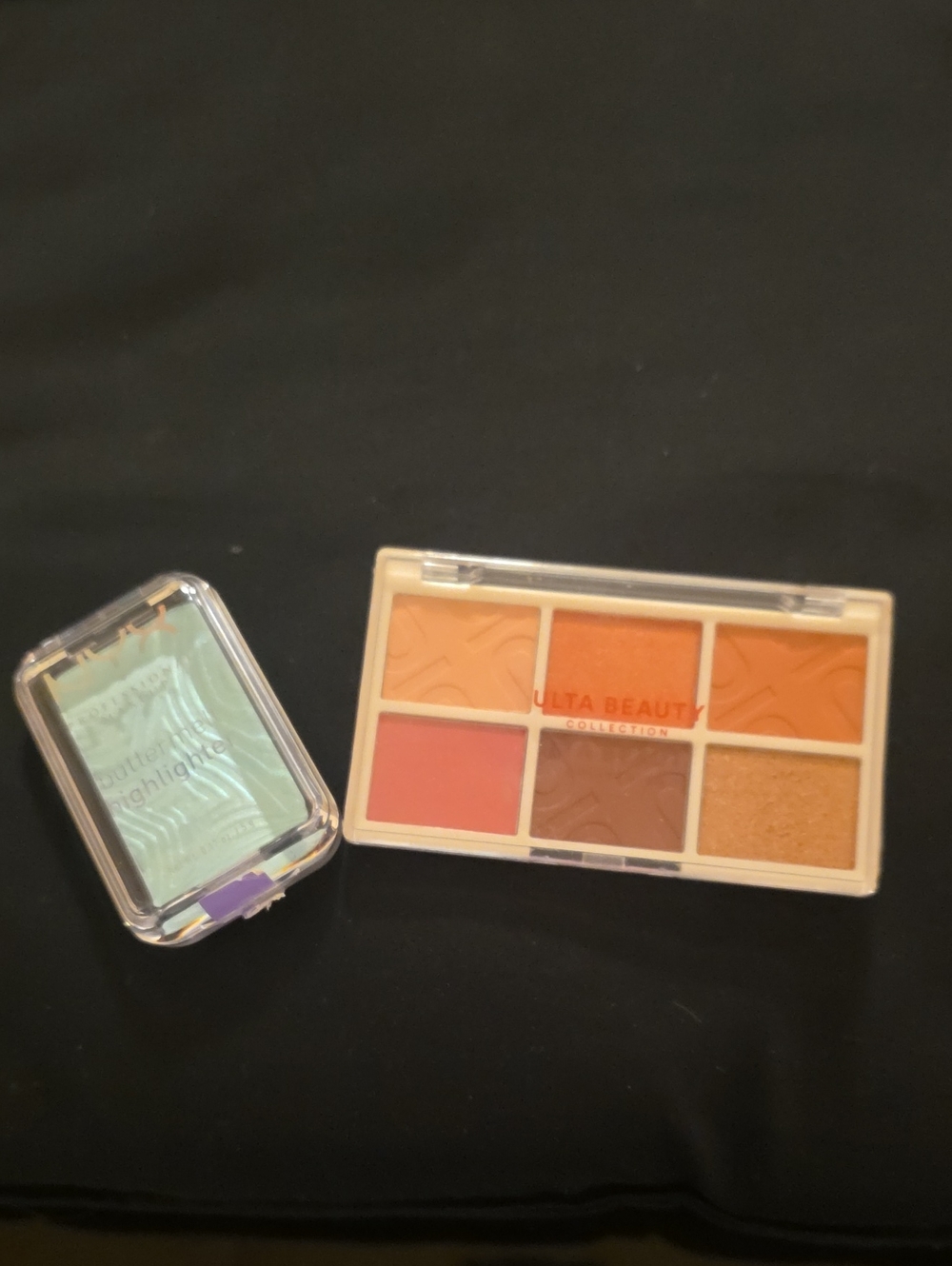 Ulta Beauty Peach, Coral & Mint Eyeshadow and Highlighter Duo